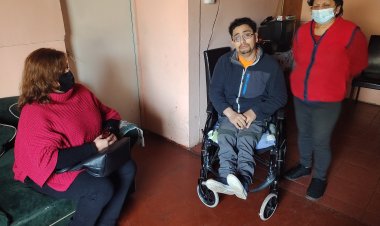 (VIDEO) Urge entrega de sillas de ruedas activa para deportista linarense Cristian Luengo Luengo