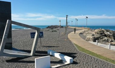 Inauguran nuevo borde costero en Curanipe