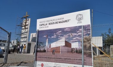 Emotiva bendición de la capilla “Jesús Nazareno” en Santa Olga