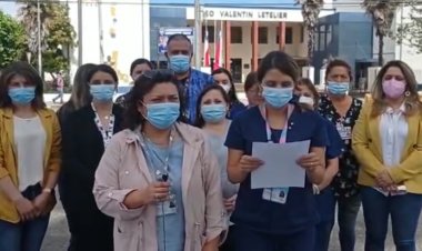 (VIDEO) Funcionarios se rebelan contra la AFUSAM Linares y apoyan a directora comunal de salud Mirtha Núñez