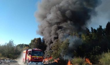 En libertad presunto responsable de incendio en sector Huapi Bajo de Linares