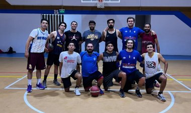 Linares Collegues: El campeón de básquetbol de la LibMaule tiene gimnasio para entrenar