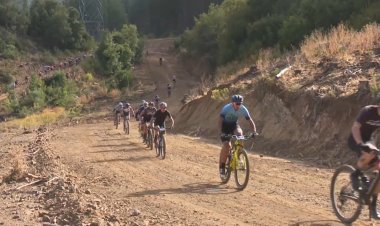 Exitosa competencia del mountain bike en Colbún