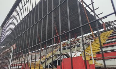 La próxima semana se inicia mejoramiento de galerías y baños del Estadio "Tucapel Bustamante Lastra" de Linares