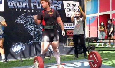 Benjamín Ramírez Sandoval el recordman de "Powerlifting" que anhela ser el mejor de Sudamérica