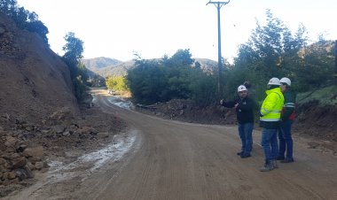 Seremi del MOP inspeccionó trabajos en ruta Peñasco Pejerrey de Linares