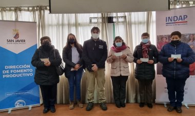 Agricultores de San Javier y Villa Alegre recibieron apoyos del Plan Siembra por Chile