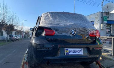 Redada policial en Linares, Curicó, Talca y Cauquenes terminó con 38 detenidos, incautación de armas y la recuperación de dos vehículos BMW que habían sido robados