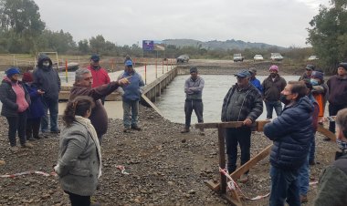 MOP rehabilitará paso de vehículos por badén en río Putagán de Linares