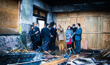 Ministro de Educación confirmó recursos por más de 460 millones de pesos para la reconstrucción de la escuela Gerónimo Lagos Bilboa