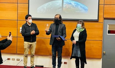 Concurrida exposición de Marcelo Lagos   en Campus Linares de la UTalca