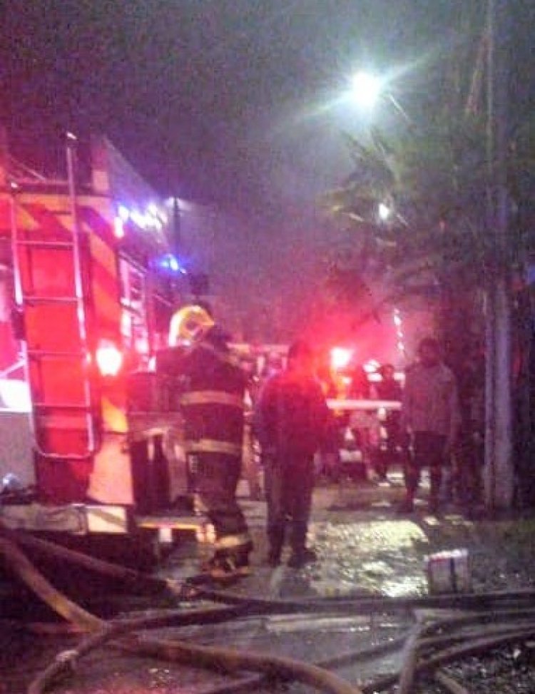 Dos heridos, uno con riesgo vital deja confuso incidente y posterior incendio al interior del sector Nuevo Amanecer