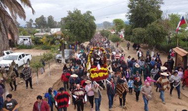 Miles de feligreses llegaron a saludar a San Francisco de Asís en Huerta de Maule