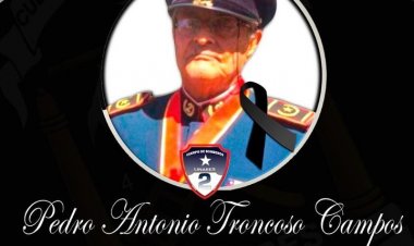 Pesar por deceso de Pedro Troncoso Campos bombero insigne de Chile