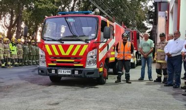 Bomberos transparenta costos de nuevo carro para sector embalse Ancoa