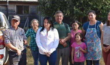 Gobierno Regional comprometió apoyo a los vecinos por efectos colatelares del incendio forestal en Longaví