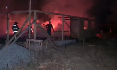 (VIDEO) Vecino pide investigar incendio que destruyó casa habitación en sector rural de Linares