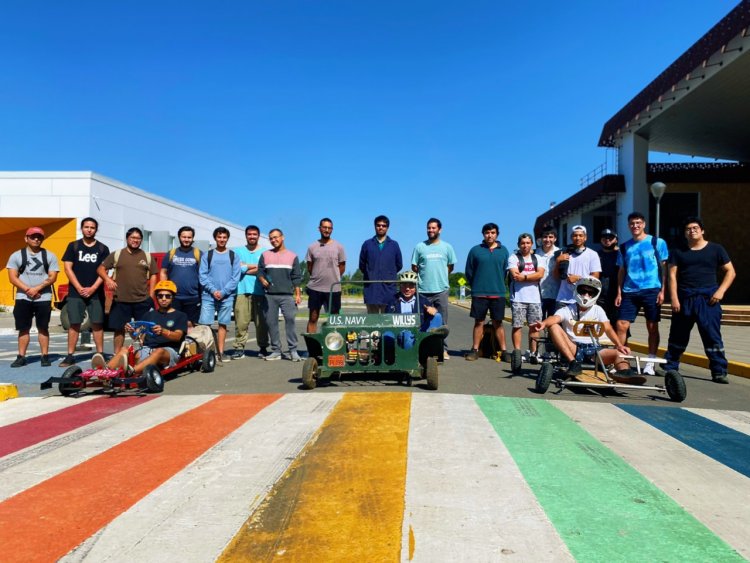 Estudiantes de la Universidad de Talca construyen prototipos de autos karts