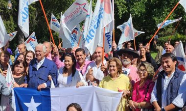 Masivo lanzamiento de campaña realizó postulante para consejero constituyente Luis Valentín Ferrada