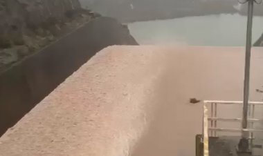 (VIDEO) Apertura de compuertas del Lago Colbún