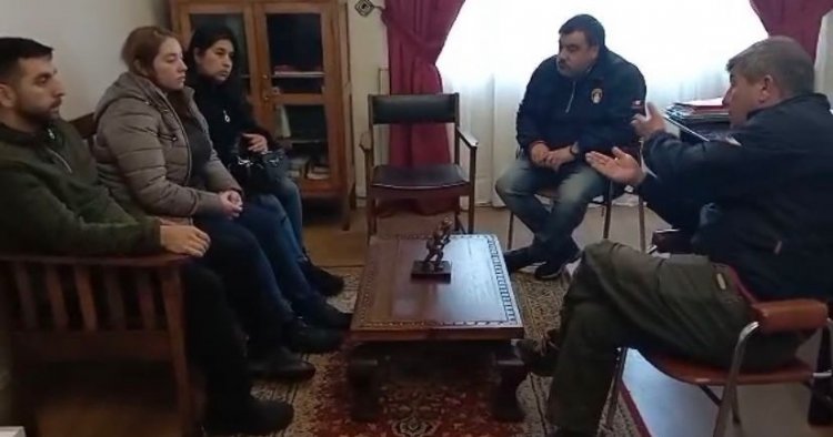 Linares: superintendente de Bomberos se reunió con familia de bombero desparecido en las aguas del río Ancoa