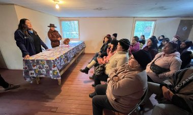 Delegada Priscila González se reunió con comunidades del Santuario Achibueno afectadas por el mega temporal
