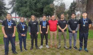 Brillante rendimiento tuvo el Club de Lucha Olímpica “Gorilas” de Linares en Torneo Élite Indomables en Santiago