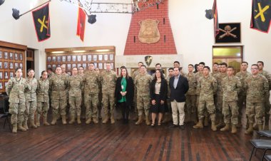 Linares: SENCE capacitó a 25 soldados conscriptos como gásfiter en la Escuela de Artillería