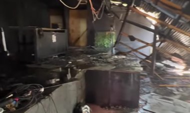 (VIDEO) Investigan incendio que afectó a discoteca Club Orange ex Safari de Linares