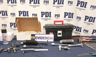 (VIDEO) Linares: BRIDEC de la PDI detuvo a dos venezolanos que se hacían pasar por mecánicos