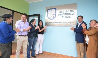 Se inauguró Centro de Desarrollo Rural en Chanco