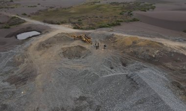 Bienes Nacionales Maule lideró fiscalización de extracción ilegal de áridos en terreno fiscal en el sector de Putú