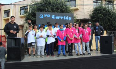 Liceo de Pelluhue desarrolló de forma exitosa tercera versión de prueba atlética