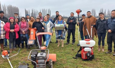Longaví: usuarios de INDAP cambian rostro del campo con nueva maquinaria de trabajo