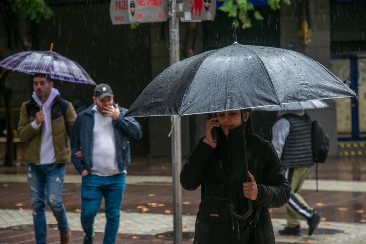 Hasta 40 milímetros de lluvia podrían caer entre jueves y viernes