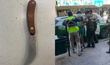 Linares: sujetó atacó a funcionaria de caja de compensación con arma blanca