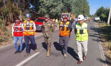 (VIDEO) MOP del Maule ejecutó plan de limpieza de faja vial en la comuna de Yerbas Buenas