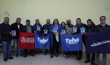 Senadora Vodanovic y alcalde Briones lideraron conformación de comando por Tohá en Longaví