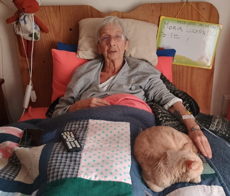 Linarense Patricia Cartes Ibáñez cumple 6 días en huelga de hambre