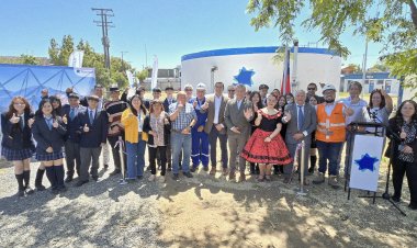 Nuevosur inauguró nuevo estanque de agua potable en San Javier para fortalecer la resiliencia hídrica de la comuna