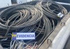 (VIDEO) Parral: PDI recuperó alrededor de 22 toneladas de cable de cobre robado