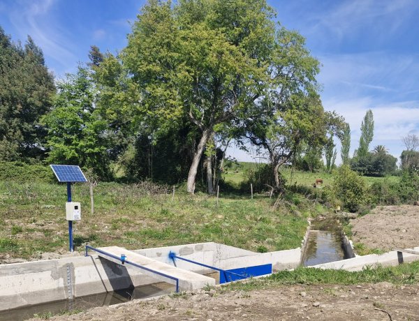 JVR río Longaví avanza en tecnología para la administración de bocatomas y canales