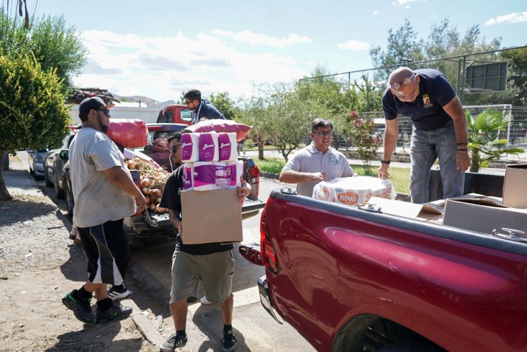 San Javier: retiro de escombros y ayuda social para familias damnificadas en población Diego Portales