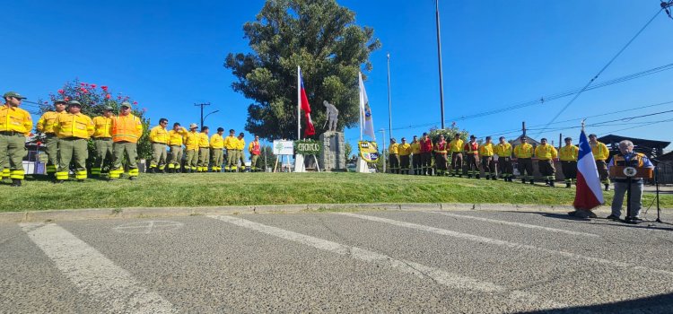 Día del Brigadista Forestal: conmemoración en Maule estuvo marcada por la presencia de familias de brigadistas fallecidos en 2009