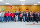 Delegado Presidencial Provincial y nueva SEREMI del MOP visitaron equipo de Vialidad Linares
