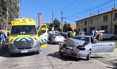 Más de 10 accidentes de trayecto con automóviles ocurre a la semana en la Región del Maule