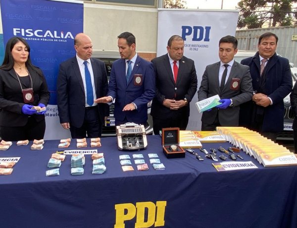 (VIDEO) PDI desbarata red criminal dedicada al contrabando de cigarrillos y lavado de activos en la Región del Maule