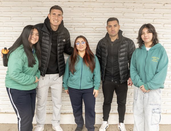 (VIDEO) Los albirrojos apoyarán a la Orquesta Sinfónica Estudiantil de Linares en su viaje a Viena