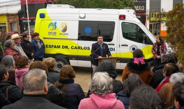 San Javier da un paso histórico en salud: presenta su primera ambulancia para fortalecer la atención primaria y avanzar hacia el funcionamiento del SAPU Corto