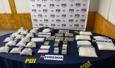(VIDEO) Más de un año duró investigación para desarticular banda criminal dedicada al narcotráfico en el Maule norte